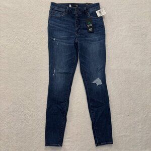 NWT KUT from the Kloth Mia High-Rise Ankle Skinny Jeans Size 6 30"